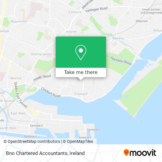 Bno Chartered Accountants map