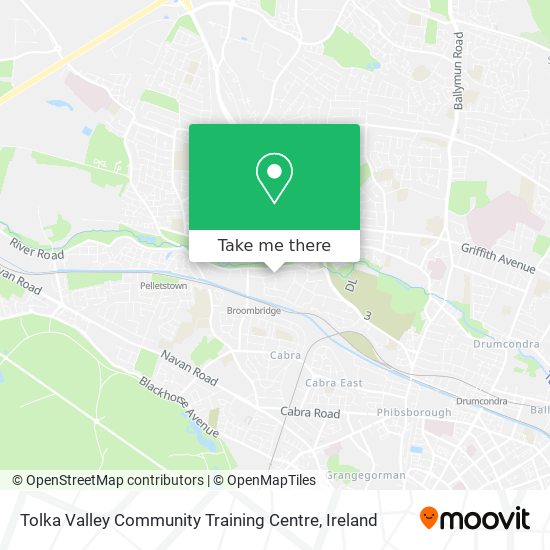 Tolka Valley Community Training Centre map