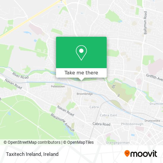 Taxitech Ireland map