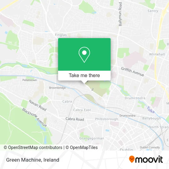Green Machine map