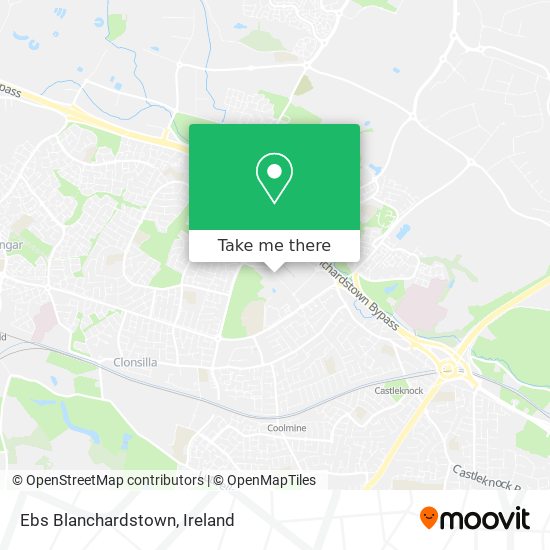 Ebs Blanchardstown map