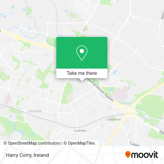Harry Corry map