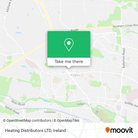 Heating Distributors LTD map