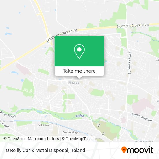 O'Reilly Car & Metal Disposal map