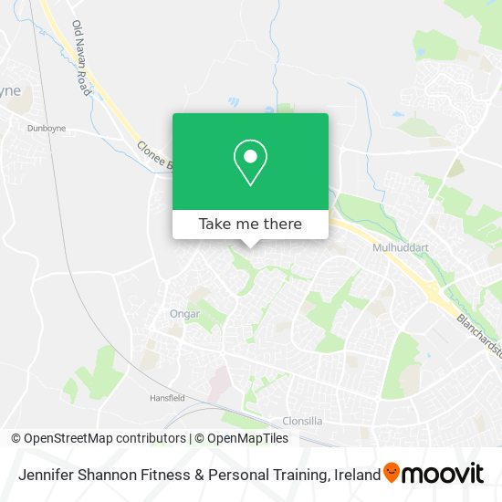 Jennifer Shannon Fitness & Personal Training map