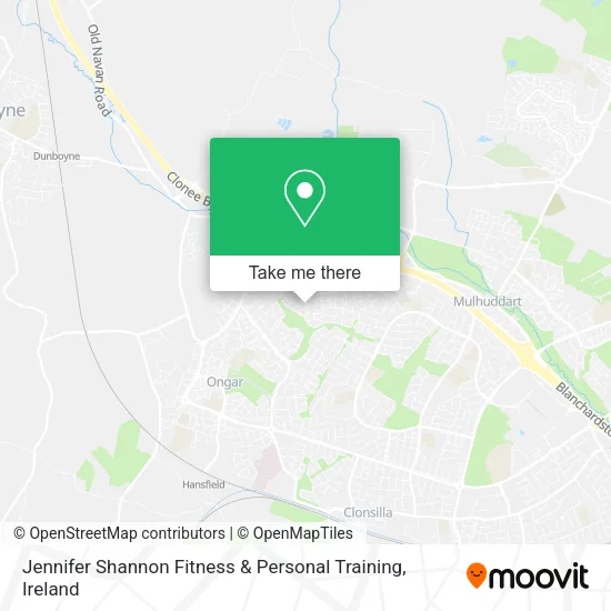 Jennifer Shannon Fitness & Personal Training map