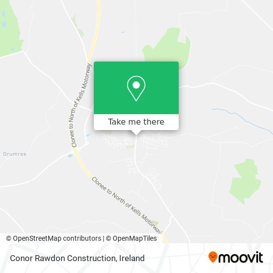 Conor Rawdon Construction map