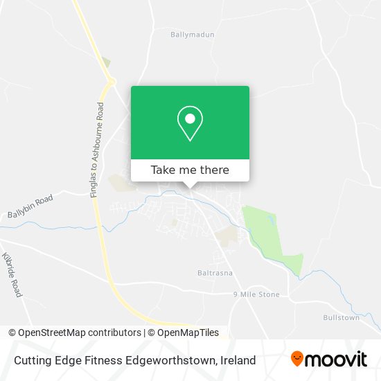 Cutting Edge Fitness Edgeworthstown map