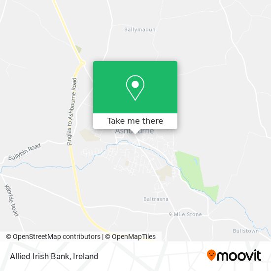 Allied Irish Bank map