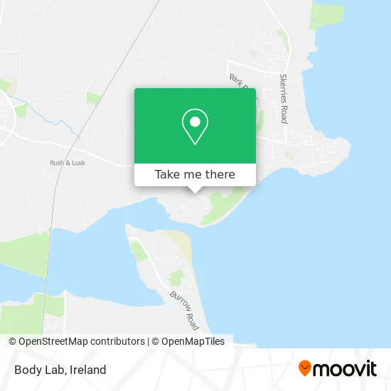 Body Lab map