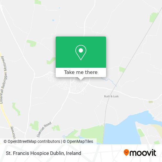 St. Francis Hospice Dublin map