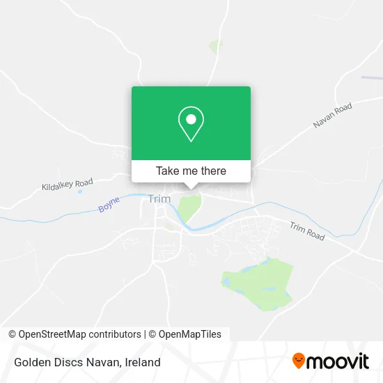 Golden Discs Navan map