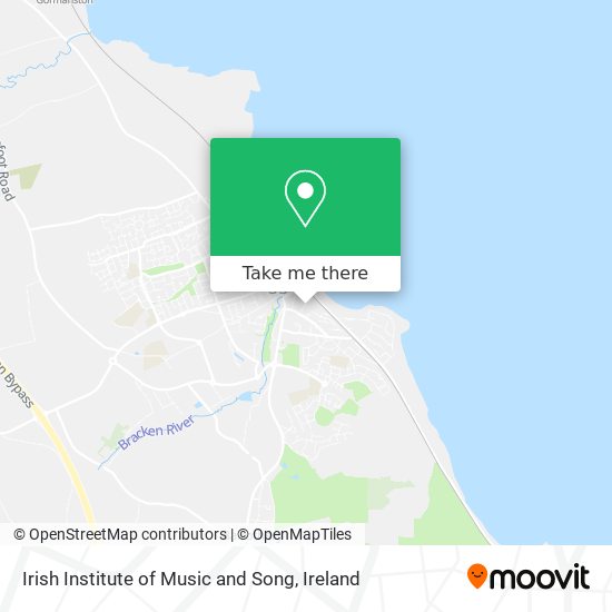 Irish Institute of Music and Song map