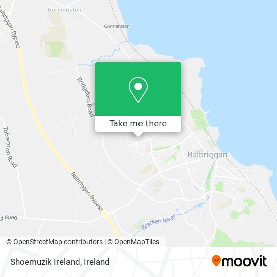 Shoemuzik Ireland map