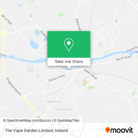 The Vape Garden Limited map