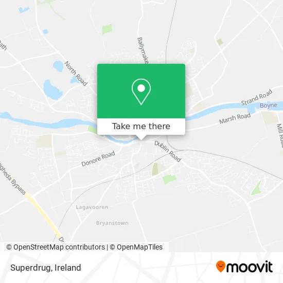 Superdrug map