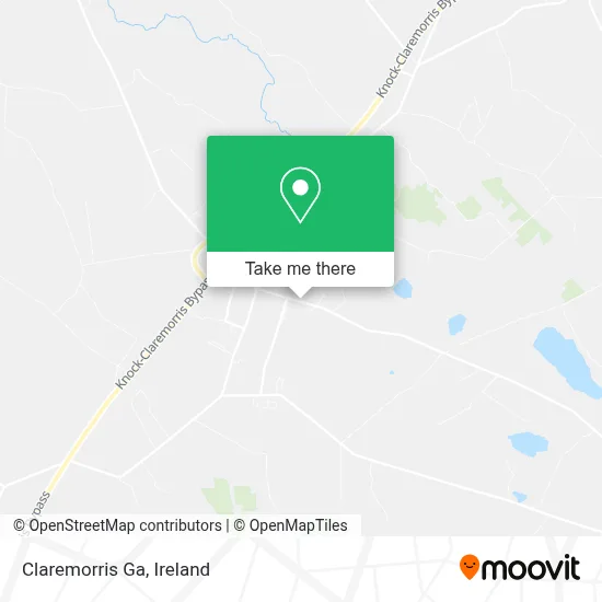 Claremorris Ga map