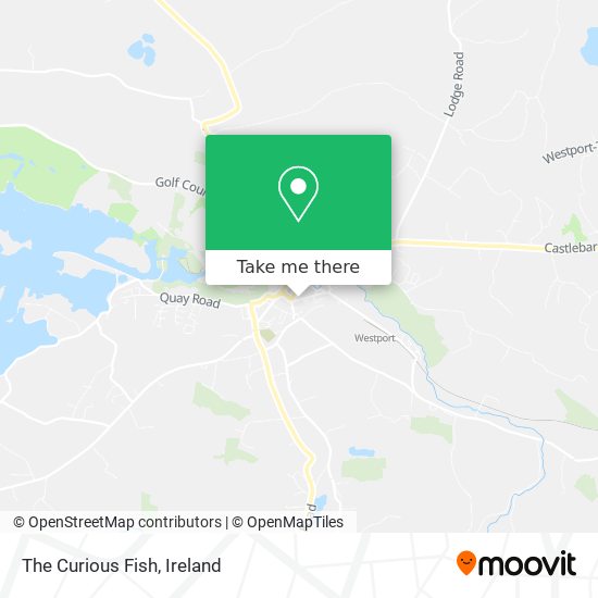 The Curious Fish map