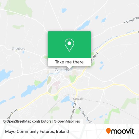 Mayo Community Futures map