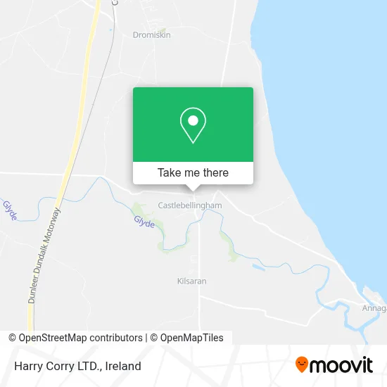 Harry Corry LTD. map