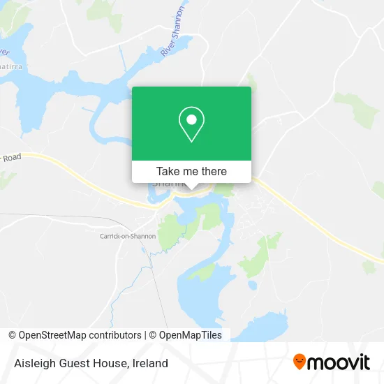 Aisleigh Guest House map