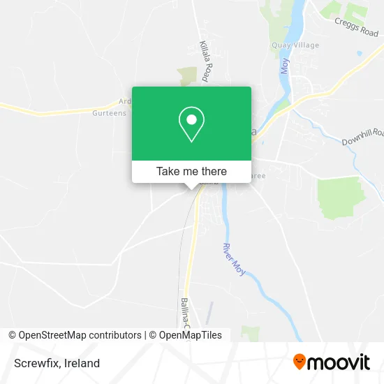 Screwfix map