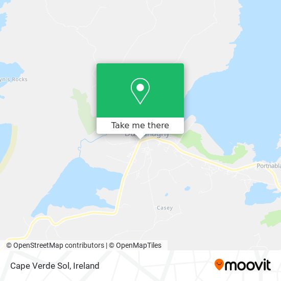 Cape Verde Sol map