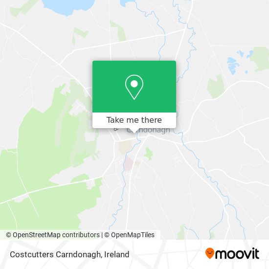 Costcutters Carndonagh map