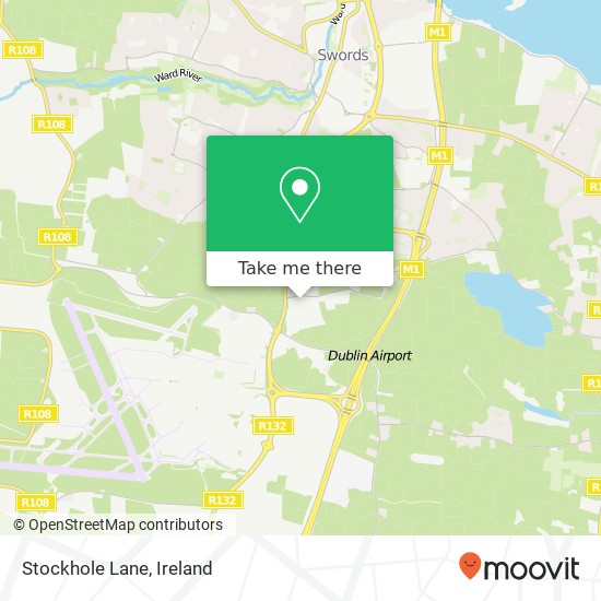 Stockhole Lane map