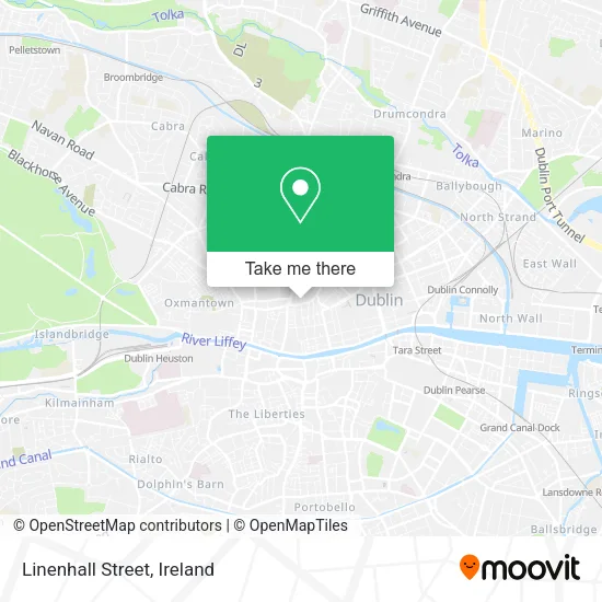 Linenhall Street map
