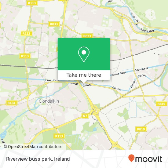 Riverview buss park map