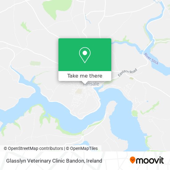 Glasslyn Veterinary Clinic Bandon map