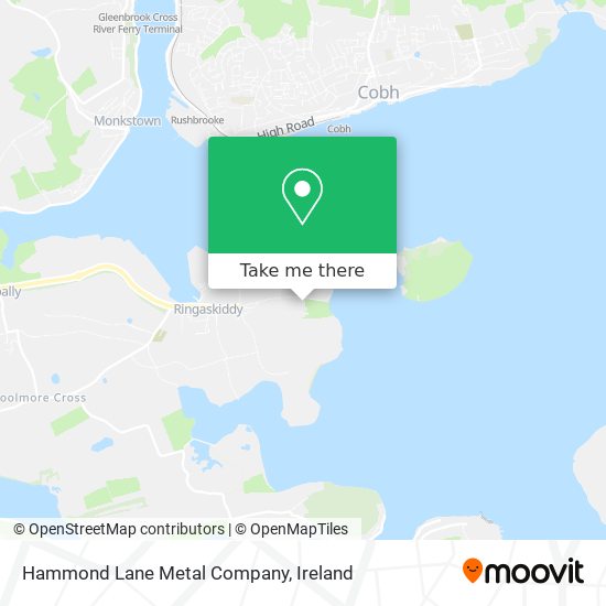 Hammond Lane Metal Company map