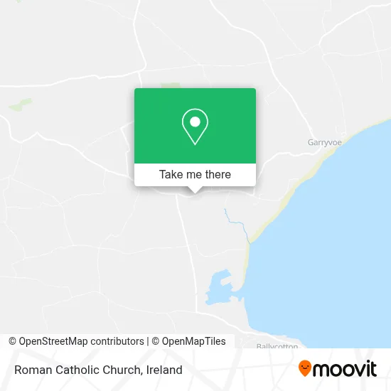 Roman Catholic Church map