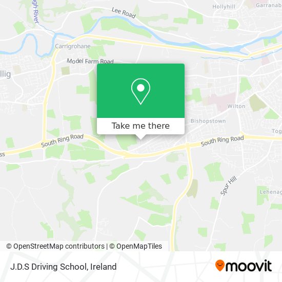 J.D.S Driving School map