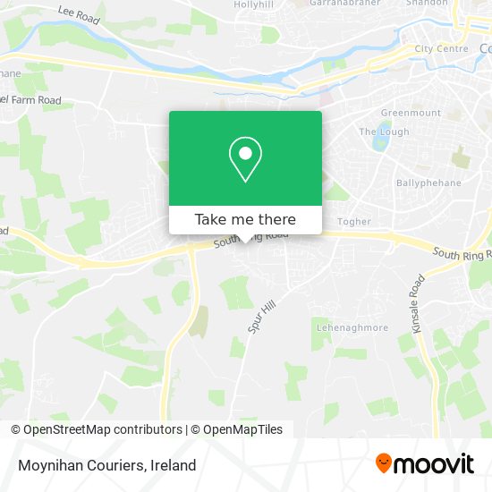 Moynihan Couriers map