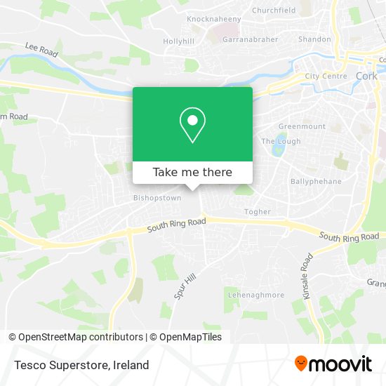 Tesco Superstore map