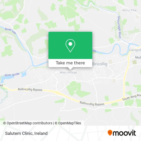 Salutem Clinic map