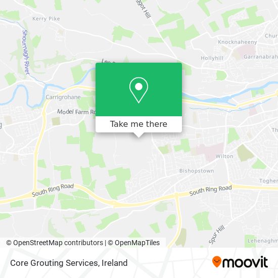 Core Grouting Services map
