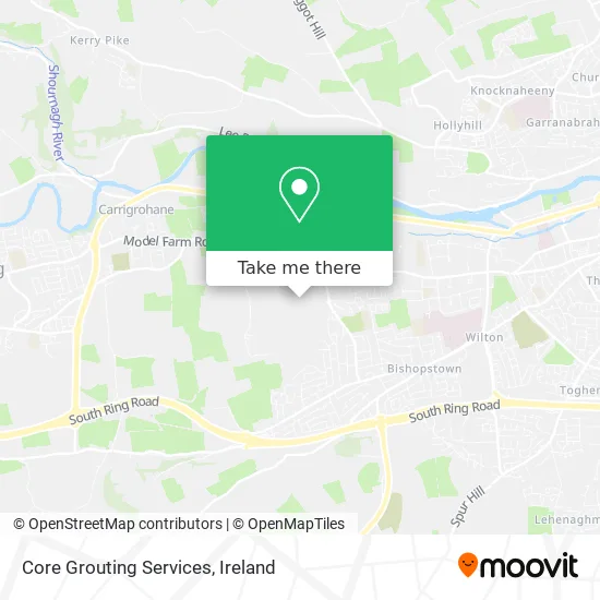 Core Grouting Services map