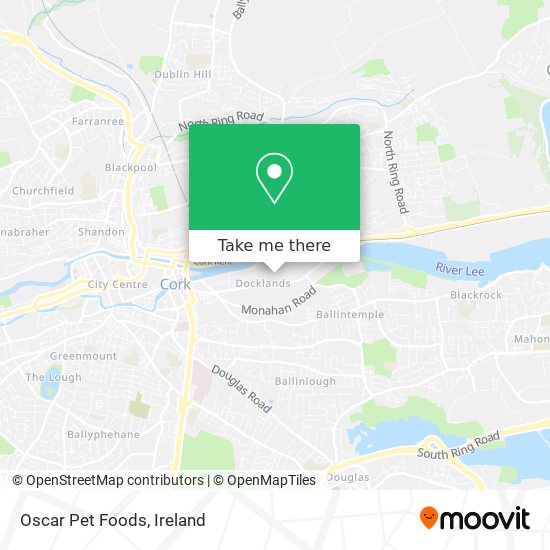 Oscar Pet Foods map