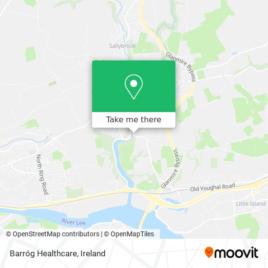 Barróg Healthcare map