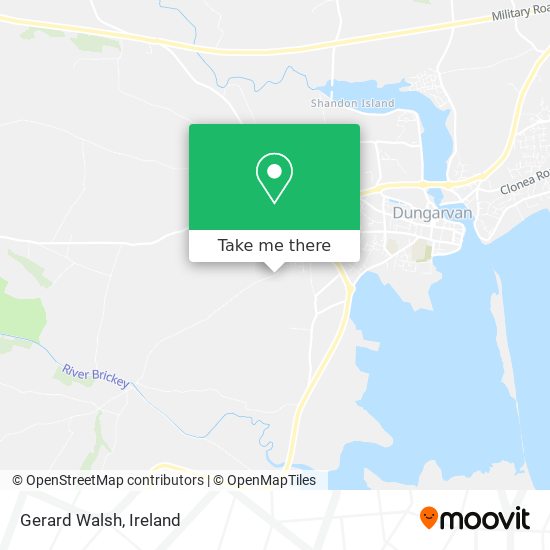 Gerard Walsh map