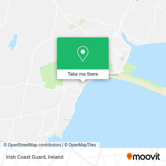 Irish Coast Guard map