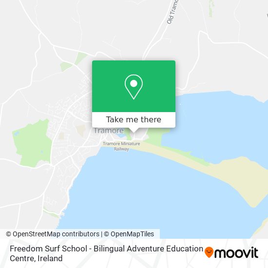 Freedom Surf School - Bilingual Adventure Education Centre map