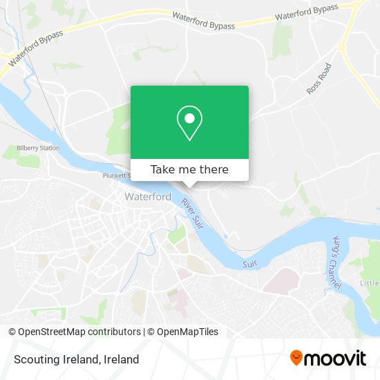 Scouting Ireland map