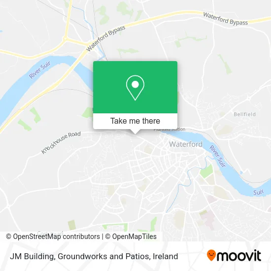 JM Building, Groundworks and Patios map