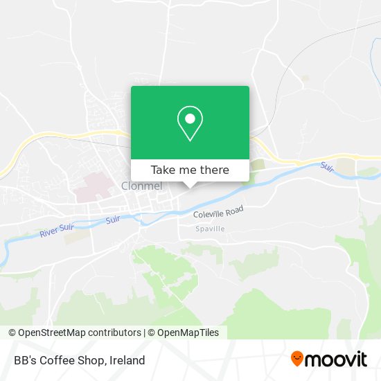 BB's Coffee Shop map