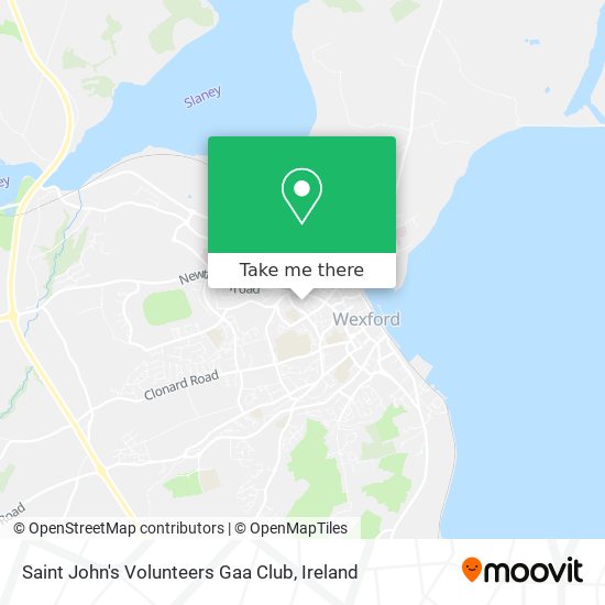 Saint John's Volunteers Gaa Club map