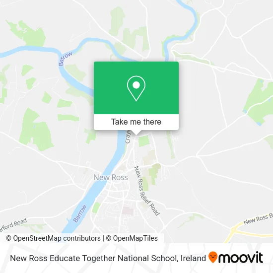 New Ross Educate Together National School map